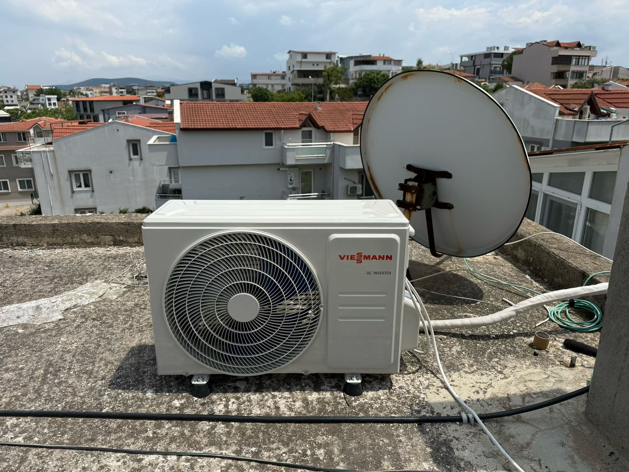 Viessmann klima dış ünite montajı Urla İzmir